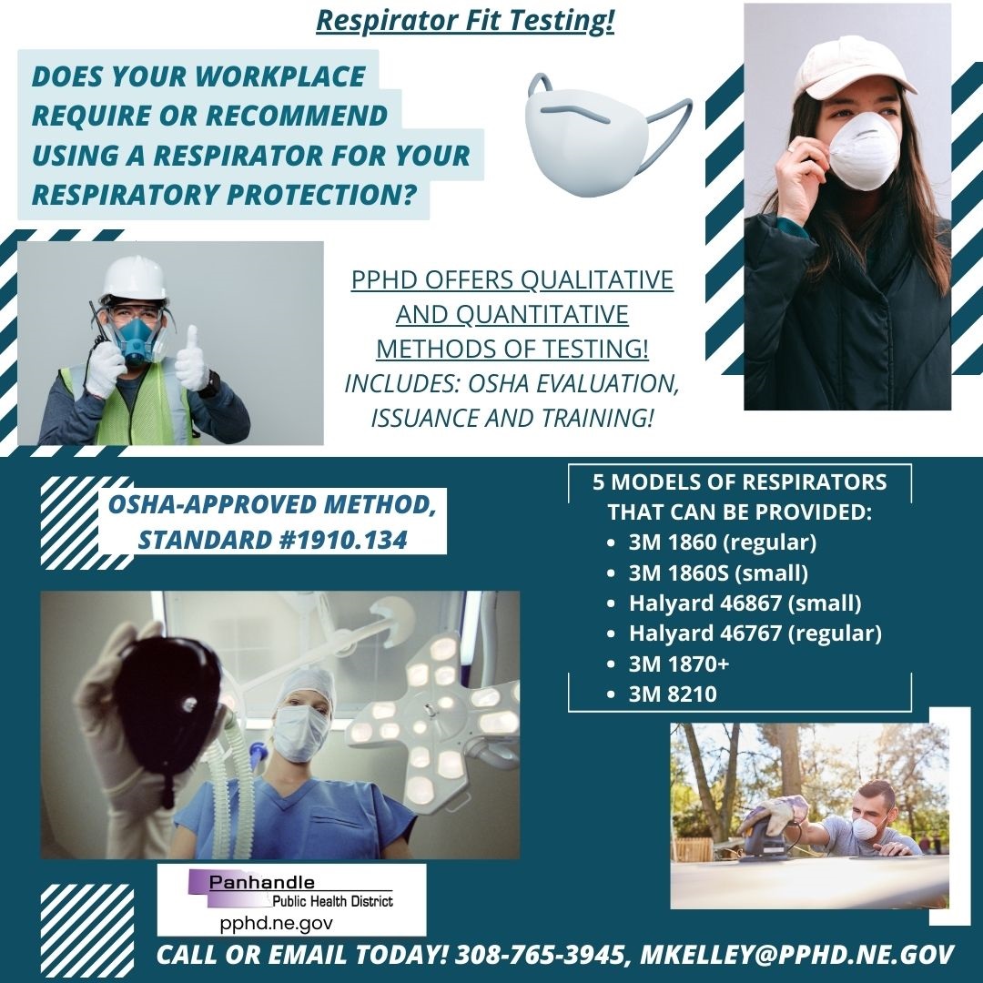 Fit Testing Fliers Infectious Disease Surveillance